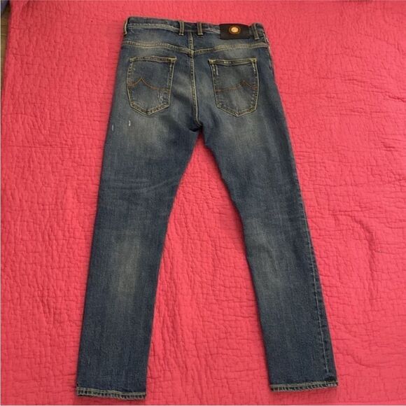 Jacob Cohen Distressed Blue Skinny Jeans, size 29 - Picture 9 of 15